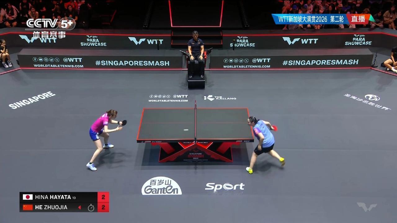 很可惜！何卓佳输给了早田希娜，无缘16强。比赛非常激烈，不仅打到了决胜局，每