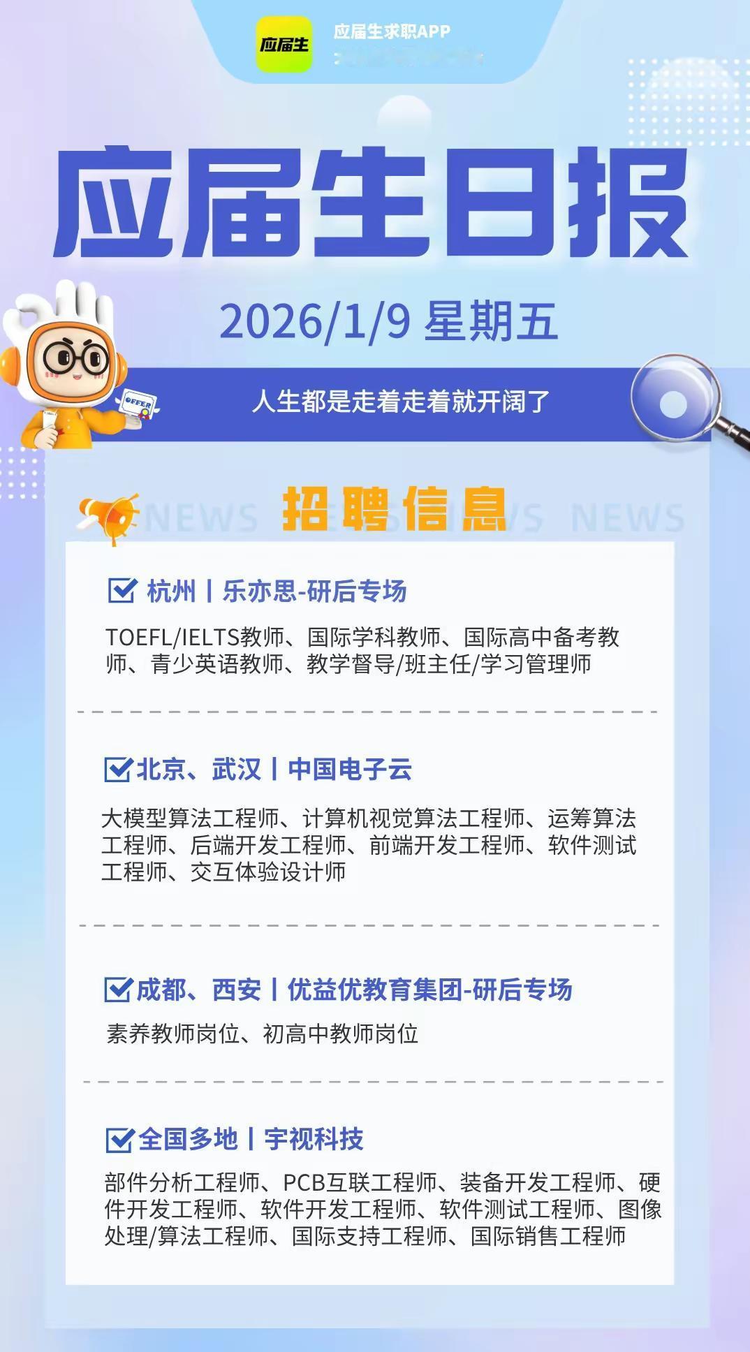 就业才是最好的选择！大学毕业生找工作都是渴望高工资工作轻松、工作环境优越、