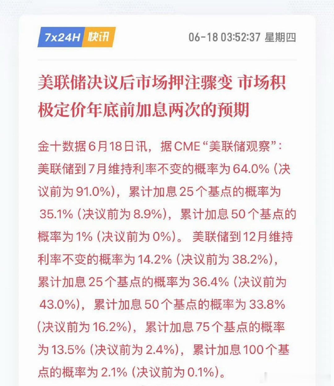 假如今年低前美联储加息两次，人民币兑美元汇率6.9-7.05左右问题不大！