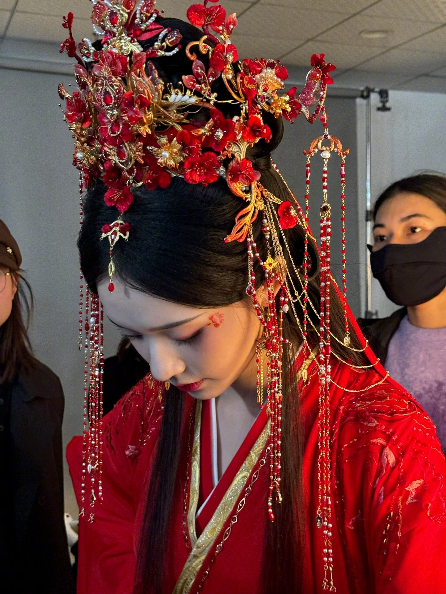 存存霞本人wb发的第一个造型～～～林允《水龙吟》阿谁☽