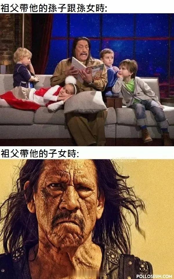 老外也有隔代亲啊​​​