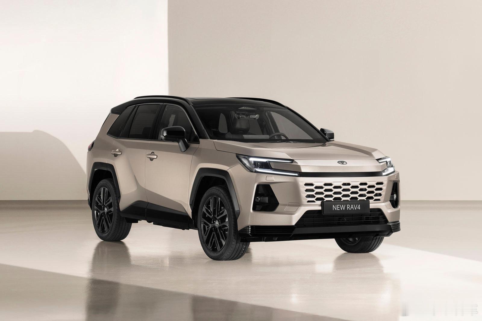 RAV4，这设计语言我都觉得属于丰田产品线里最保守的了​​​