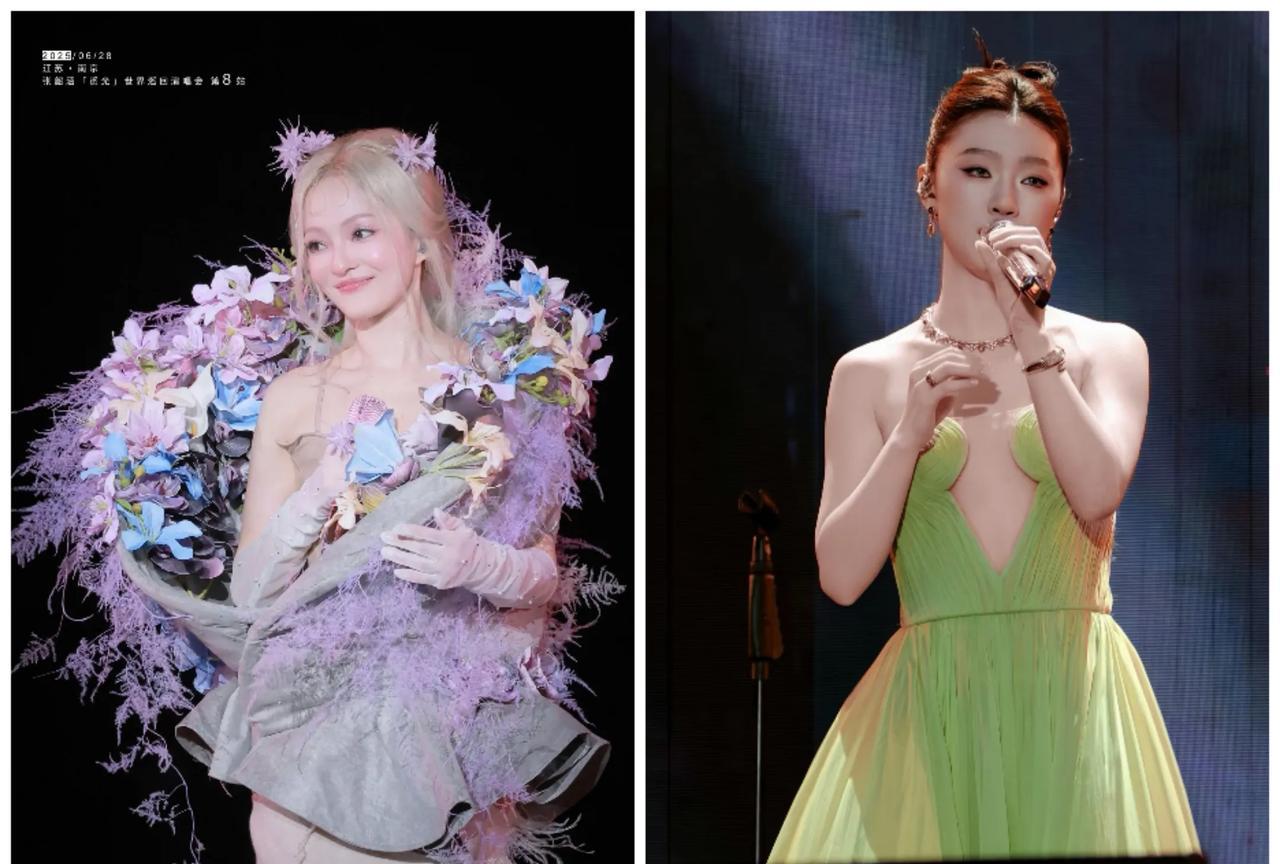 单依纯估计要后悔死了不是歌唱的不好也不是高音把握不住而是每次的造型都别出