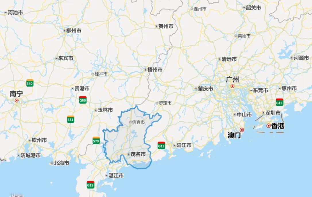 最富在广东，最穷也在广东。粤西经济比不上广西？下面将粤西三市与相近广西的三个市及