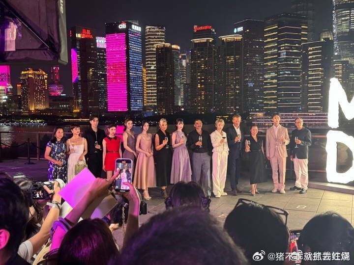 迪奥活动大合照看迪丽热巴这个大c游刃有余了迪奥活动​​​