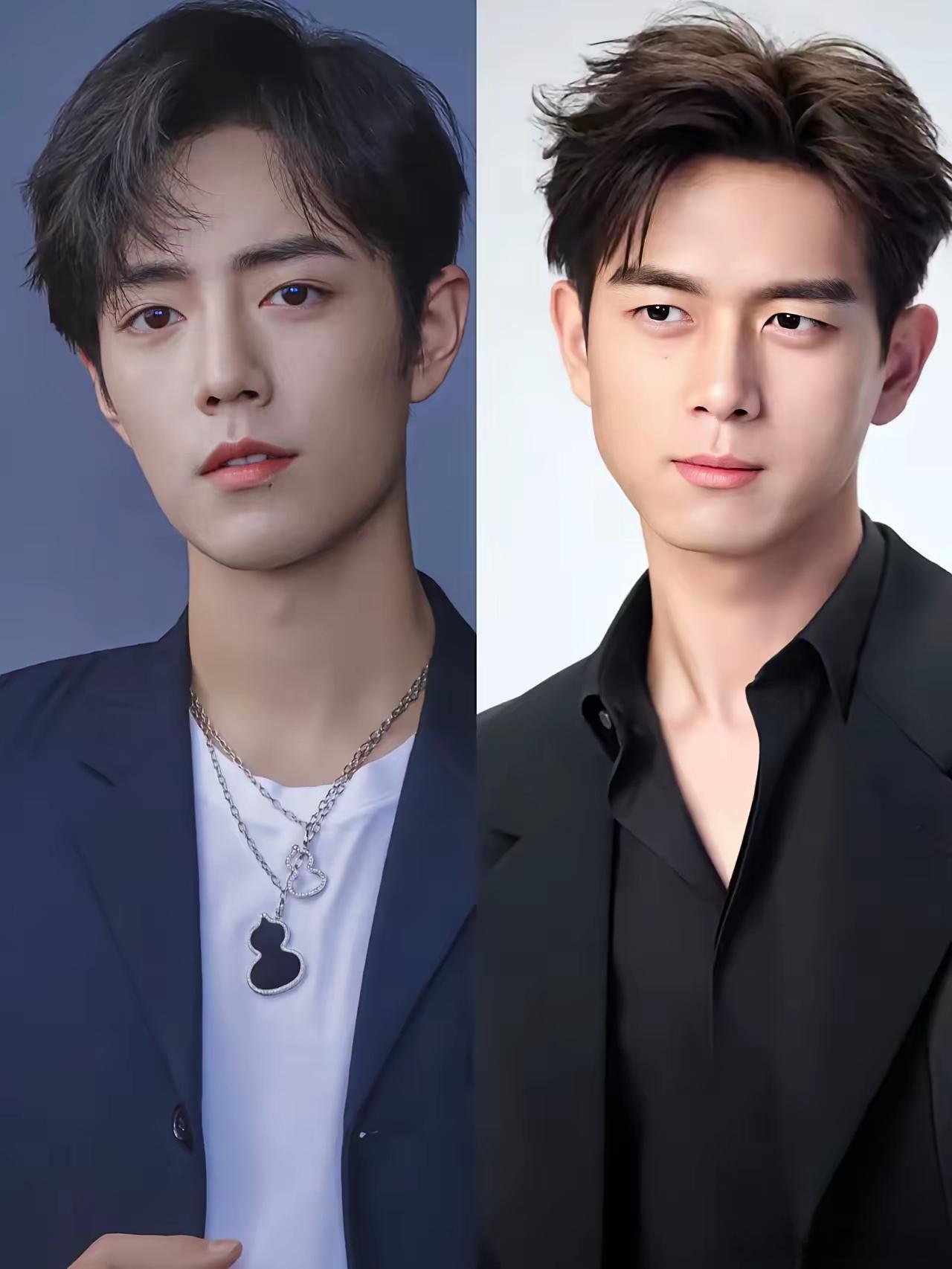 肖战vs李现。这样对比一下，肖战简直一骑绝尘啊！​那时候李现的亲爱的热爱的很火