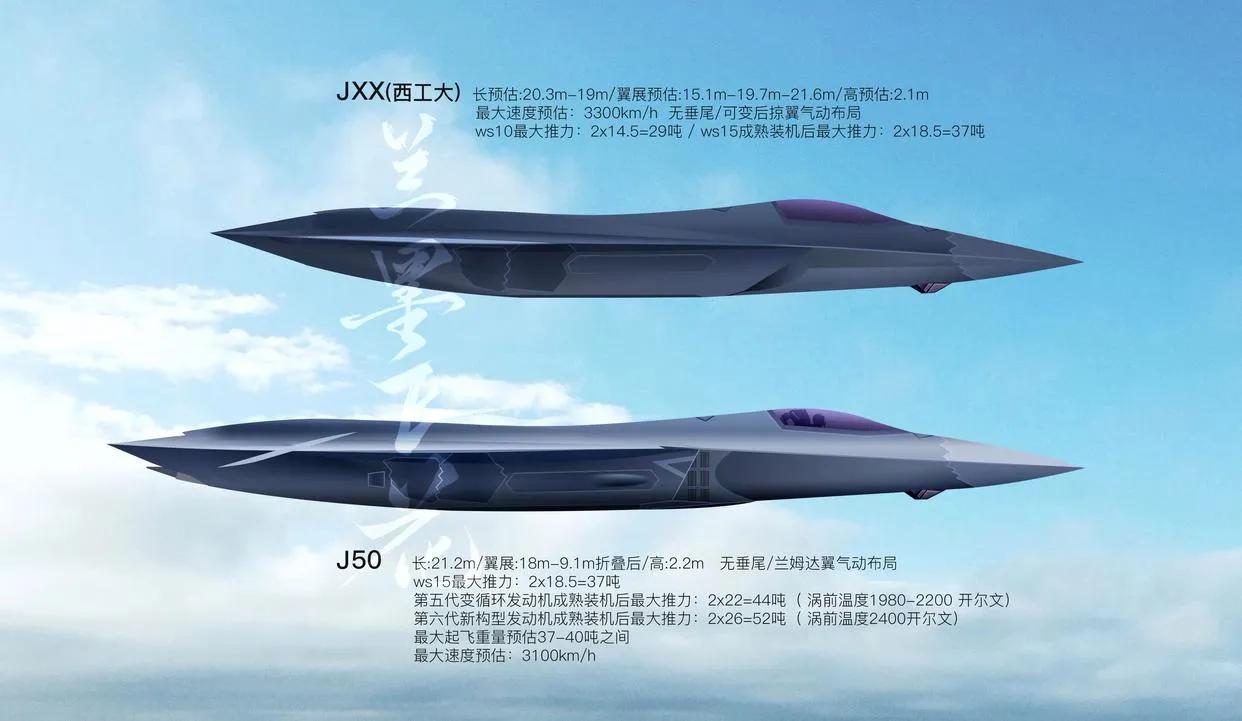如果说，“六代机”与“五代机”最大的区别就是科幻与传统，目前出现的“六代机”都是