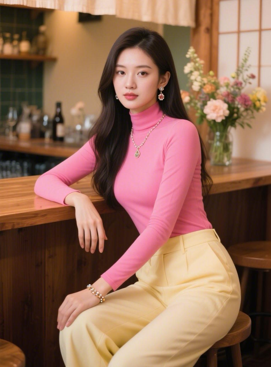 不一定非要那种特别苗条的身材才算好看吧！有时候稍微有点肉肉还是更好吧[偷