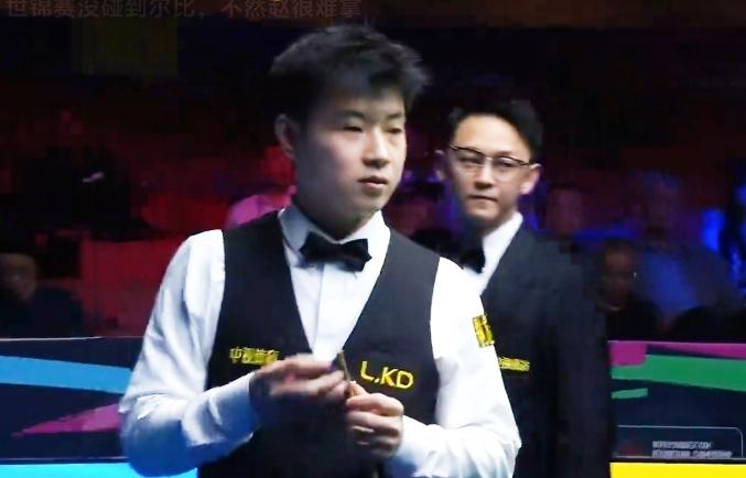 赵心童决胜局力克塞尔比，国锦赛半决赛上演