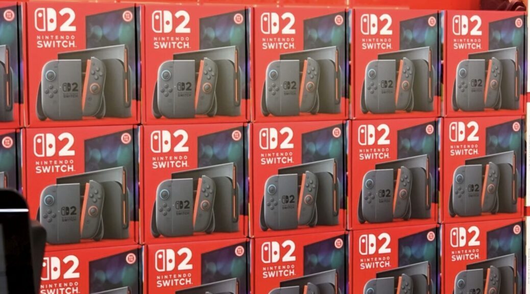 【Switch2京东官方渠道销量已突破40万台】据京东平台数据显示，通过香港渠