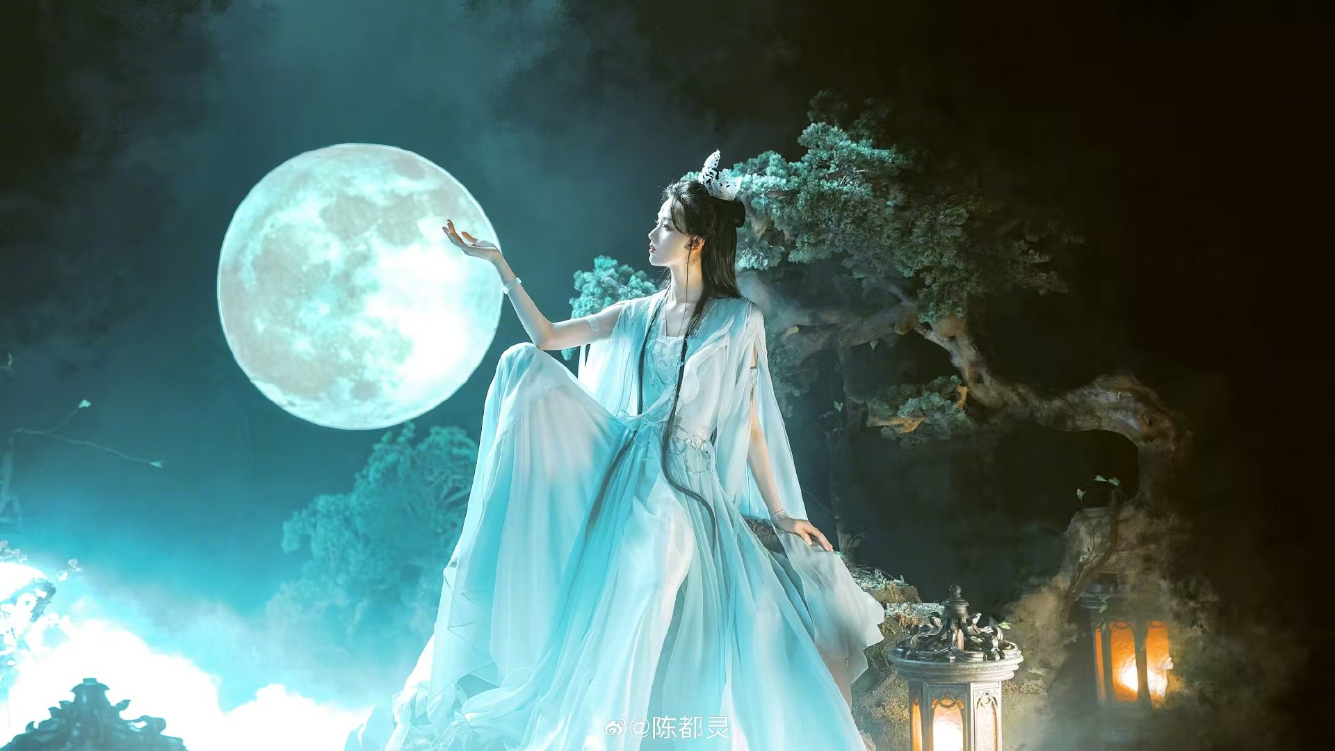 陈都灵玉面菩萨给陈都灵递个仙侠本此女是神来的吧！​​​