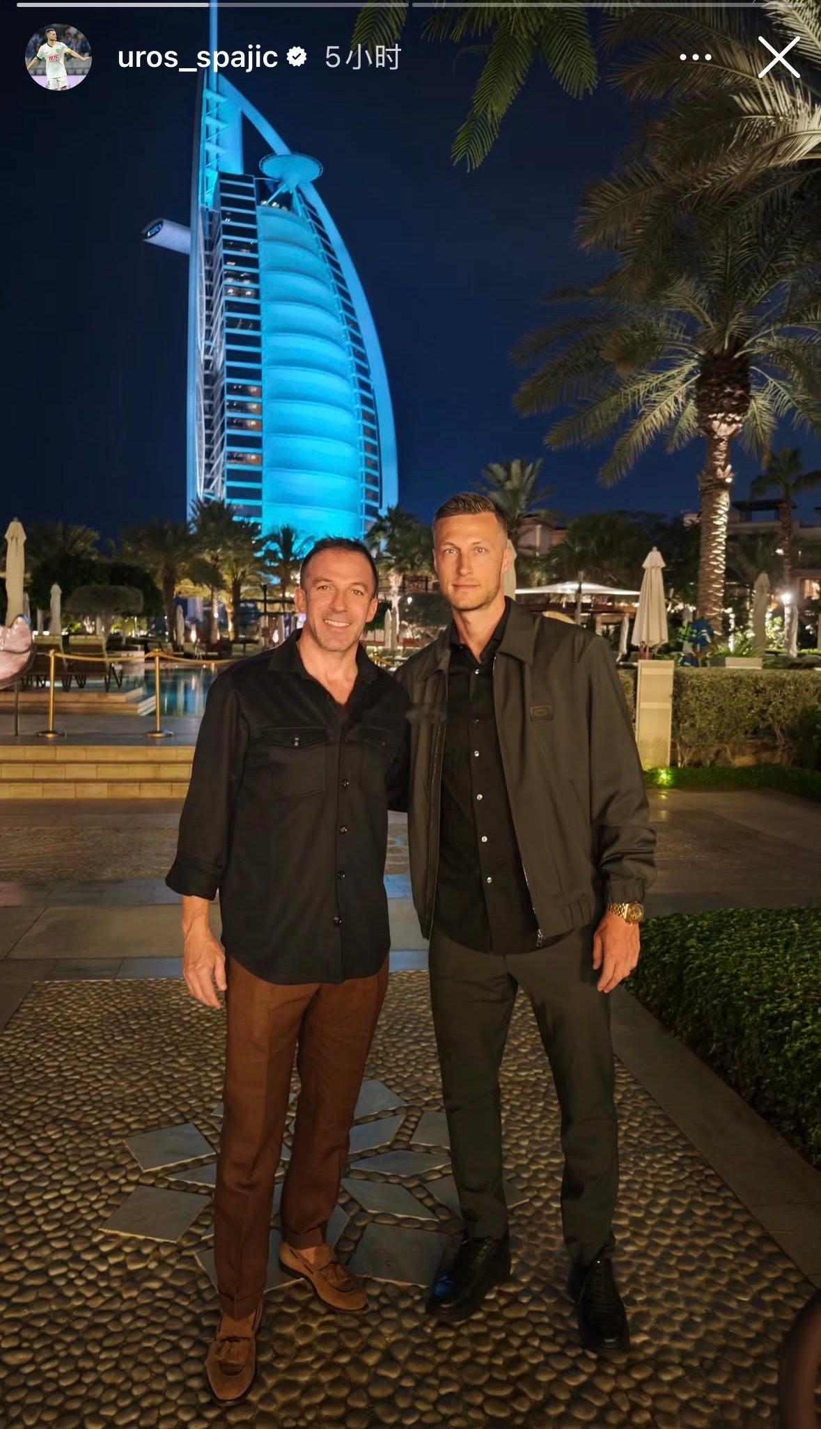 北京国安北京国安斯帕伊奇&德尔皮耶罗。