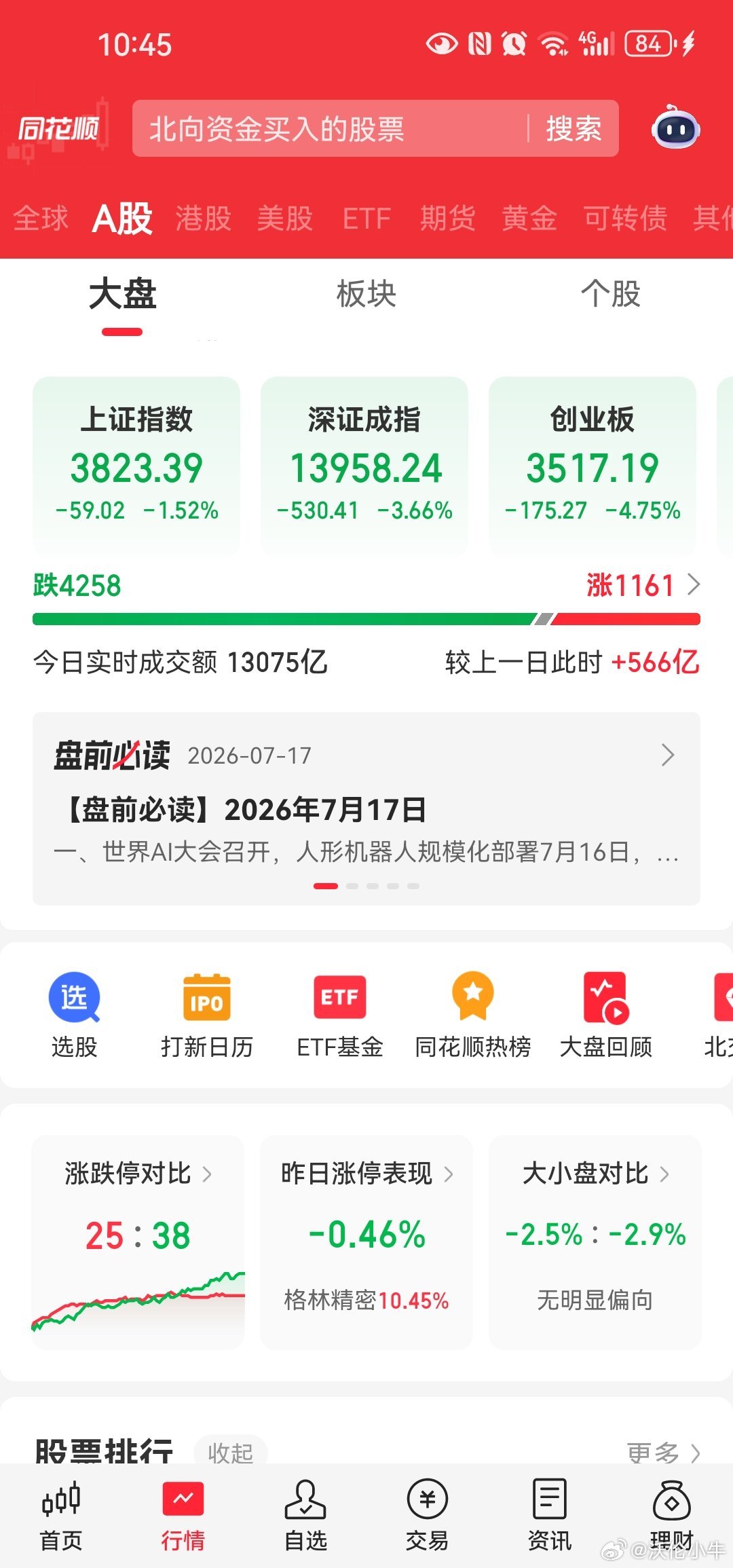 A股在之前半导体AI芯片机构抱团狂涨的时候，a股一个月下来整体振幅都不超过5%，