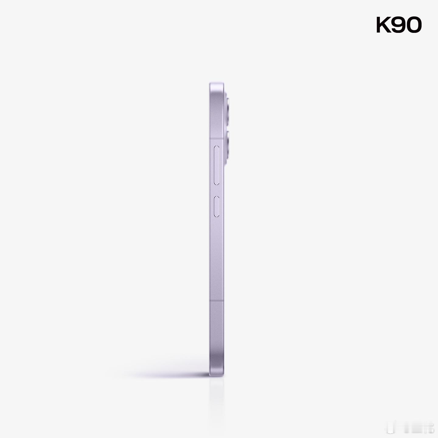 REDMIK90的标准版94%超高屏占比，视觉四等边设计包裹式金属中框，搭