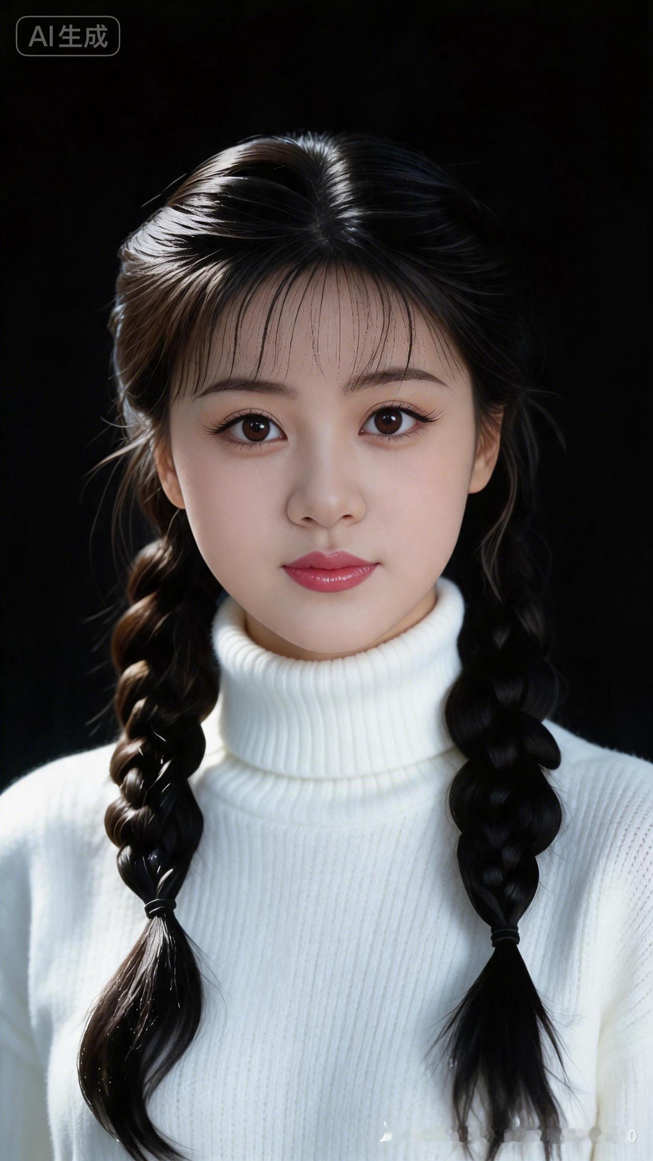 甜美双马尾，温柔可人，少女心爆棚！💖💖💖