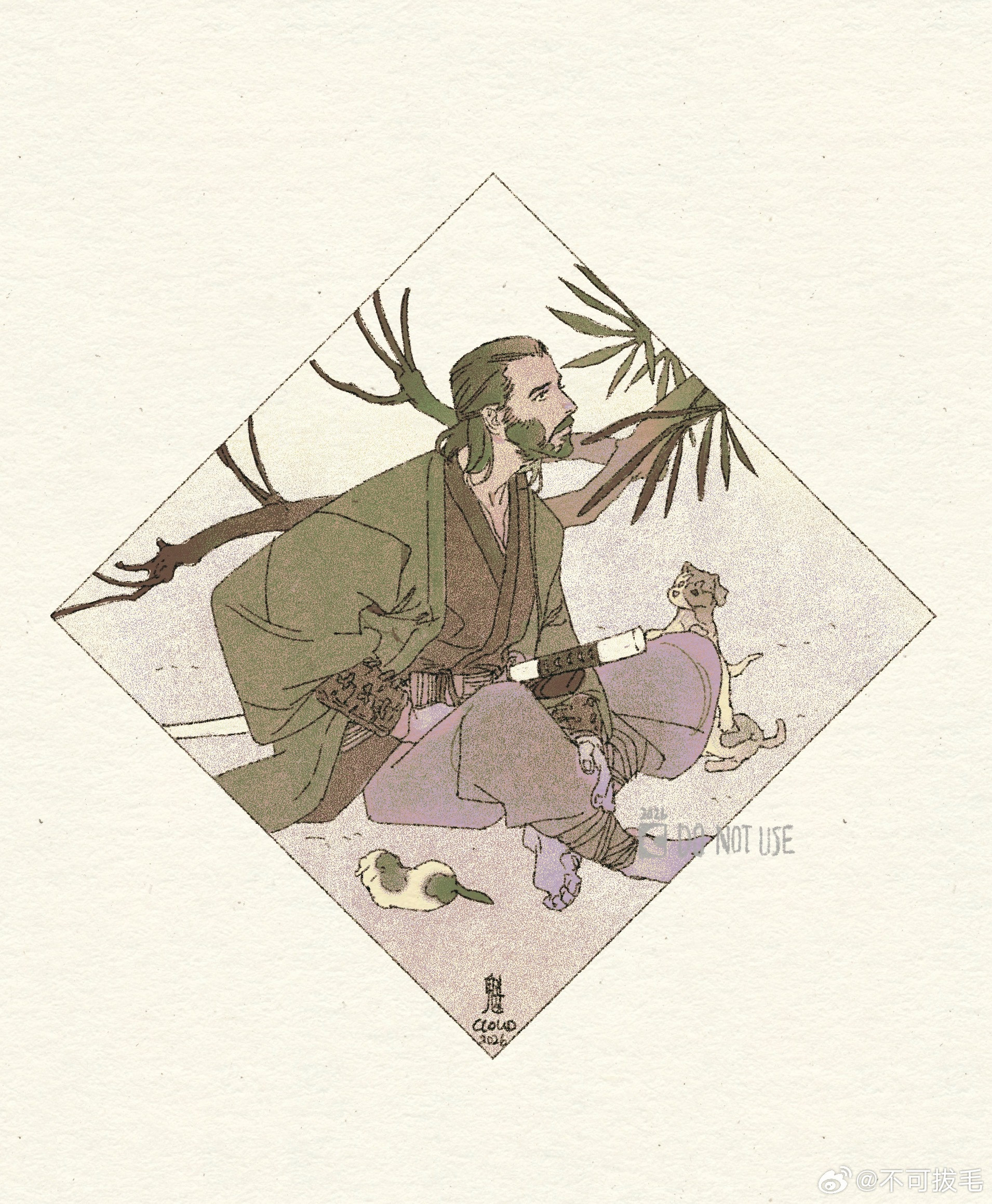 【卑微如家犬的武士……】嗯是传奇大烂片47浪人，很美味的一款浪人努，像家犬一样在