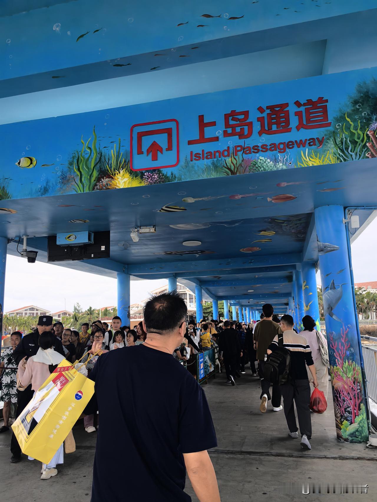 朋友的民宿开在西岛，人刚好这几天回重庆去了，既然我们到三亚来了，那就去看看吧，可