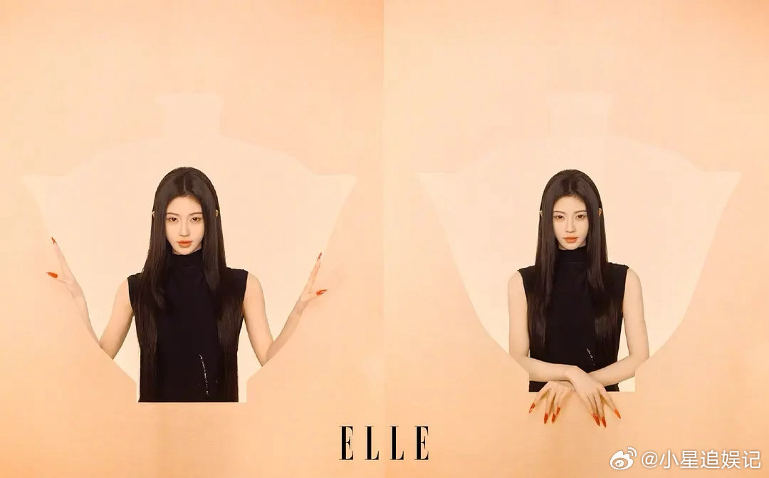 🍊的杂志真是好诡异的头肩比啊