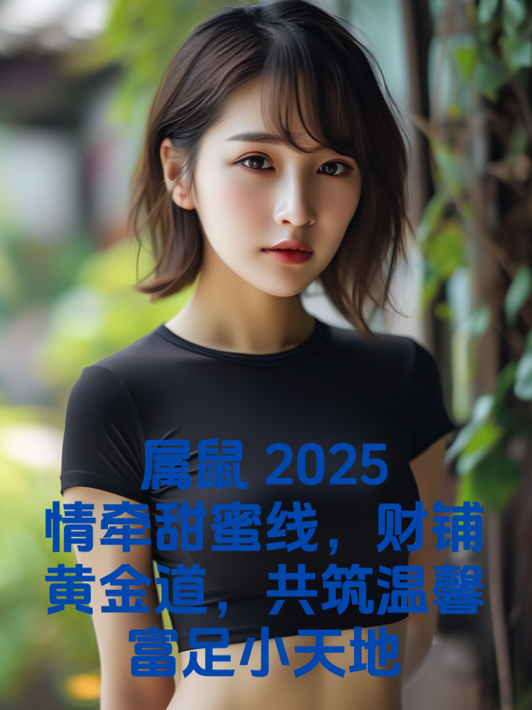 属鼠2025：情牵甜蜜线，财铺黄金道，共筑温馨富足小天地