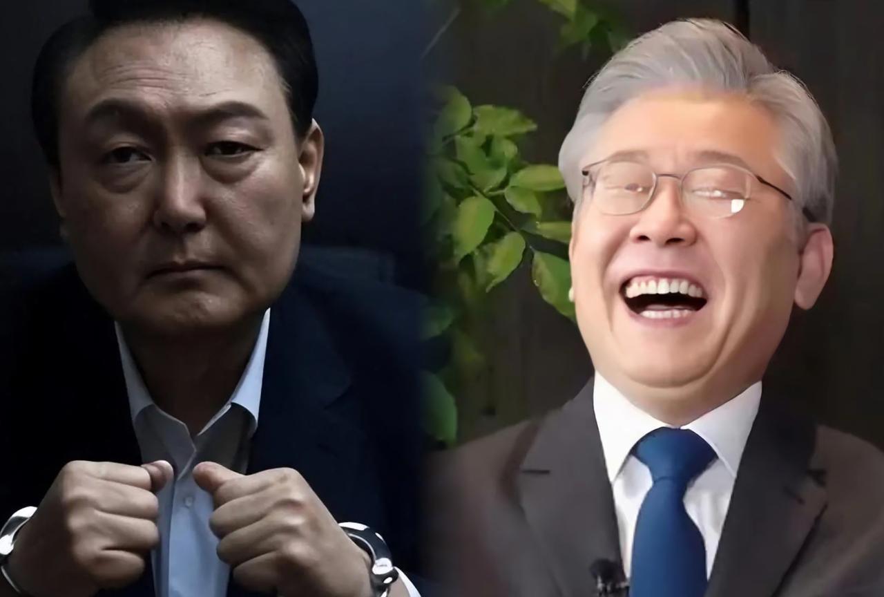 笑得有点早了，李在明结局未必就好得过尹锡悦。没上任之前说要跟东大搞好关系，要与