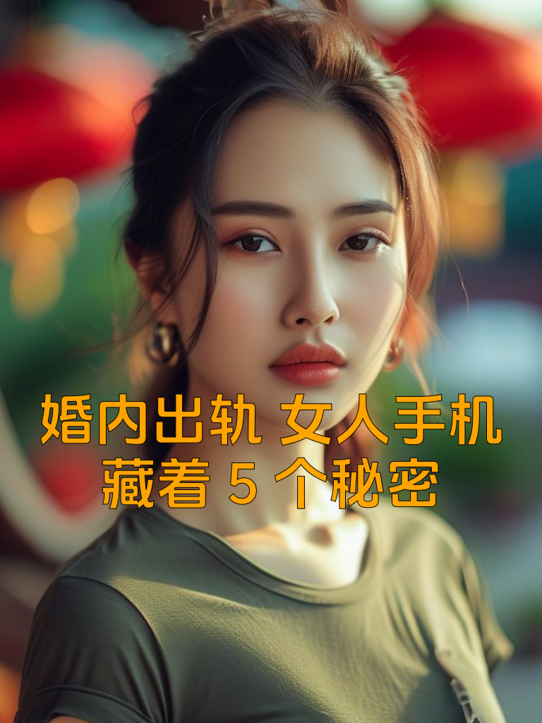 婚内出轨，女人手机藏着5个秘密