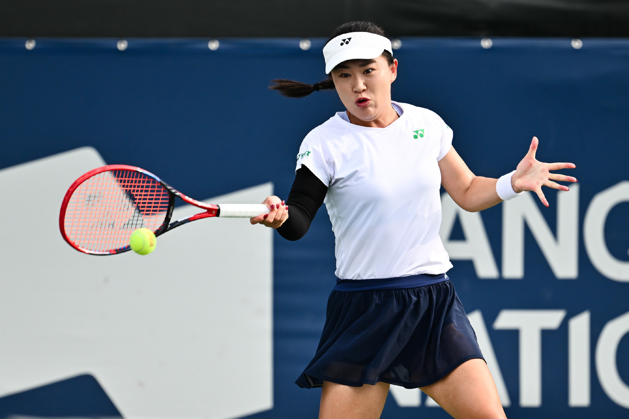 朱琳笑称16强不符合预期朱琳首次闯进WTA1000赛十六强，赛后采访笑称这样的