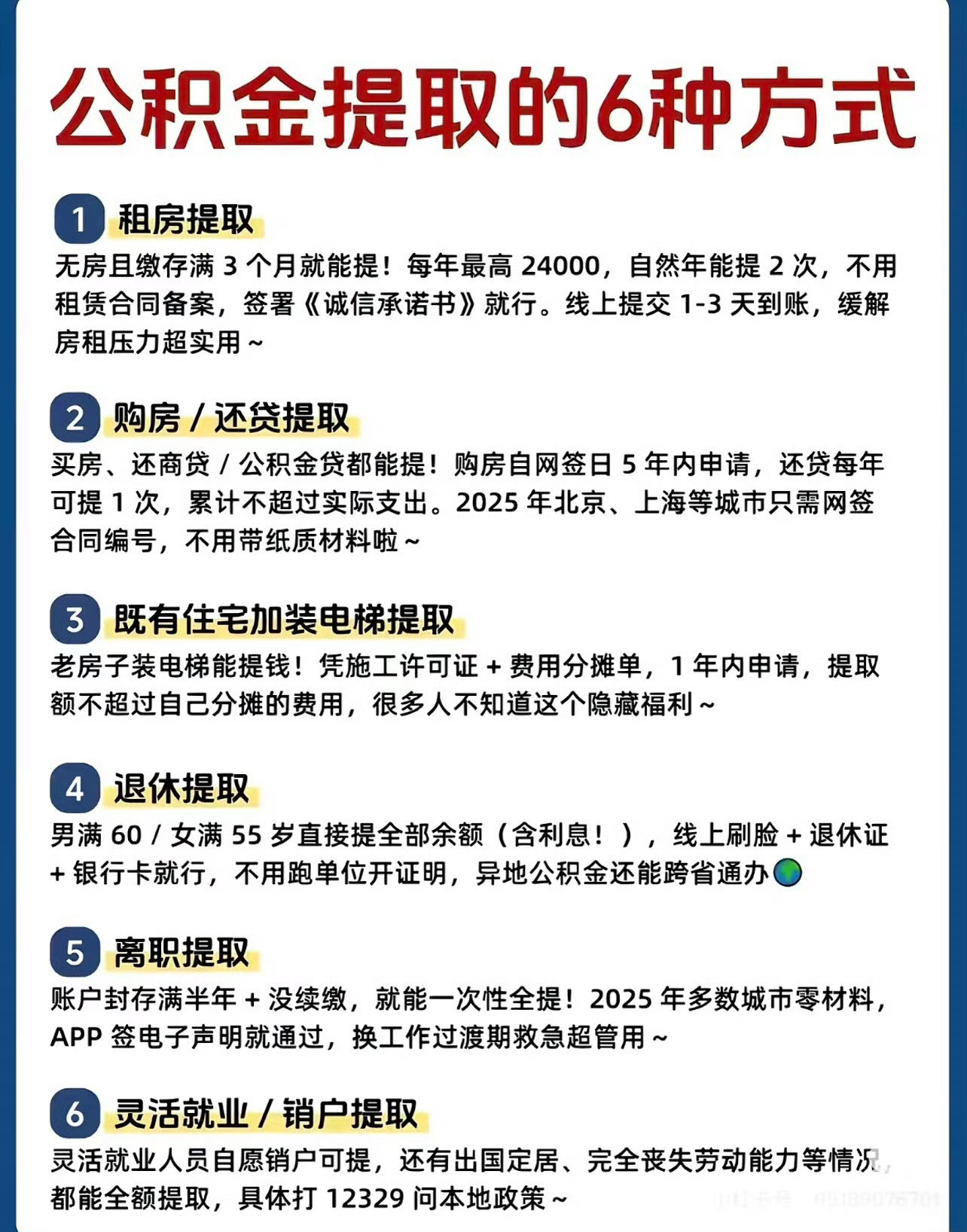 公积金提取范围新变化这是好事，但如果手里资金链不是很紧张，不建议提，公积金利率比
