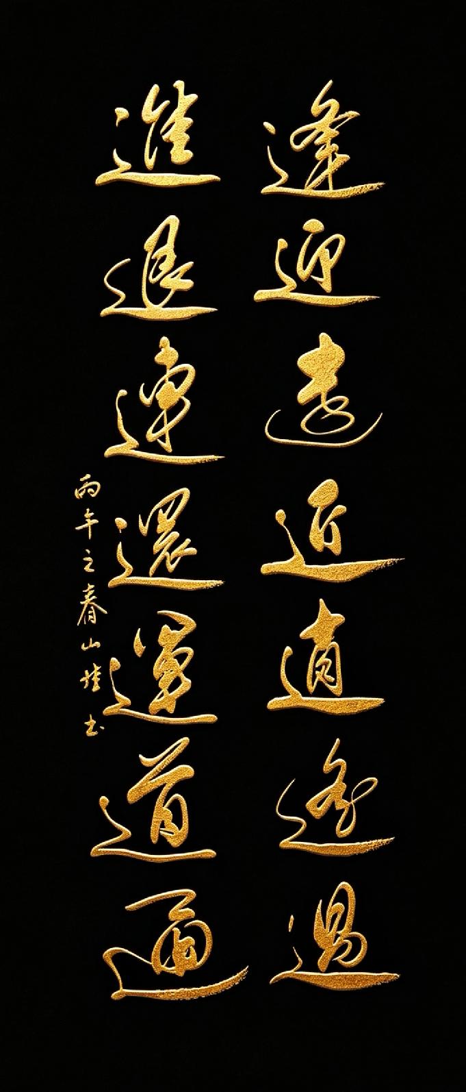 可以！这幅对联写的是：“缝迎远近逍遥过，进退连还运道通。”这幅对联之所以写的好