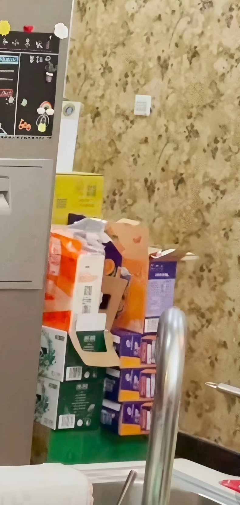 怪不得进时代峰峻都猛猛长身高李飞:牛奶随便喝，已经屯了一墙，饮料别想！