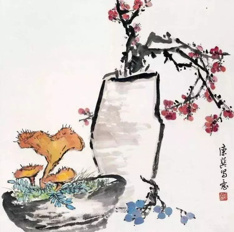 康师尧（1921—1985年），笔名康巽。河南博爱人，久居西安。擅长中国画。生前