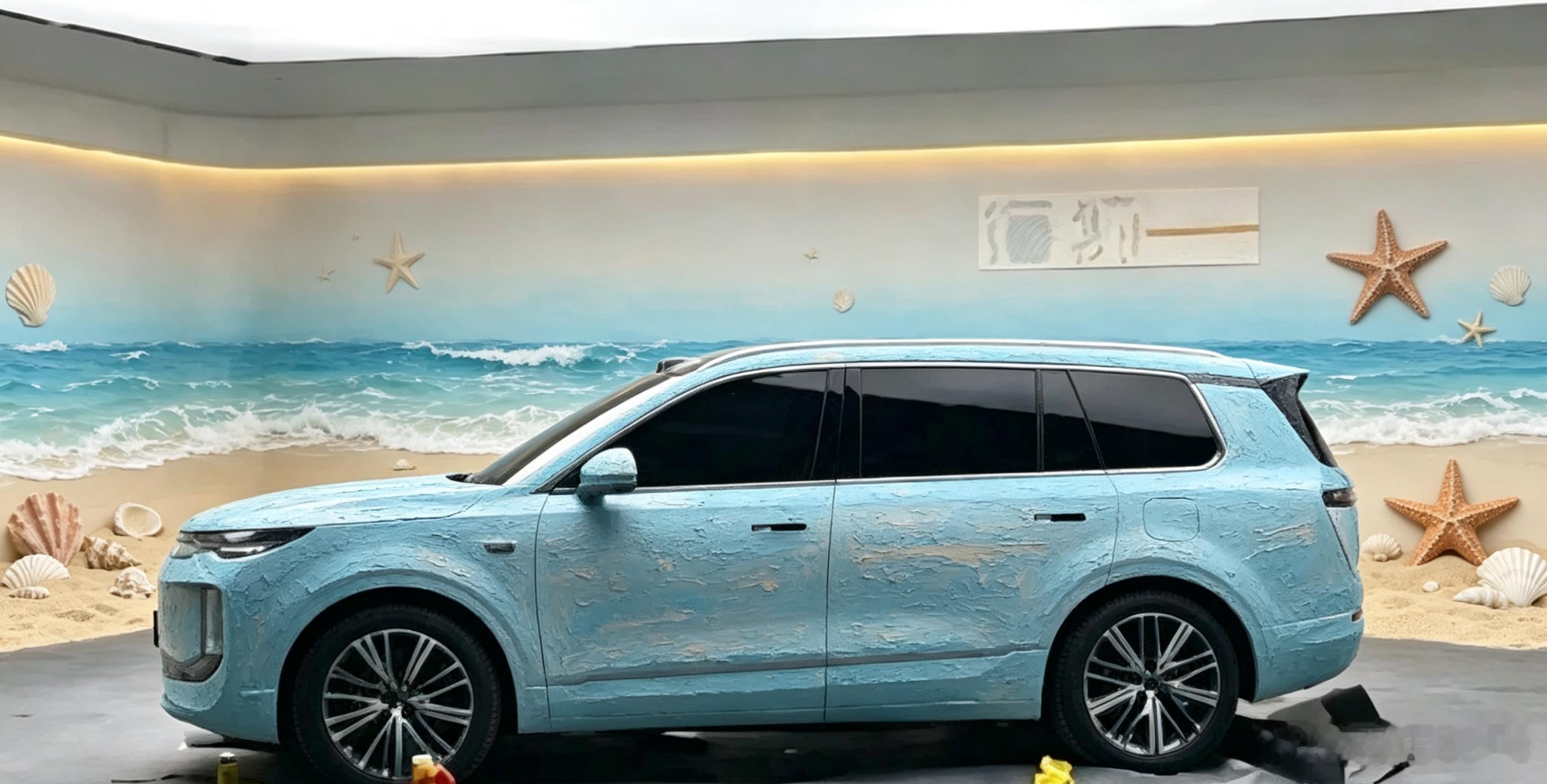 海洋旗舰SUV海狮08实车！这么看侧面其实比大唐更自然比亚迪