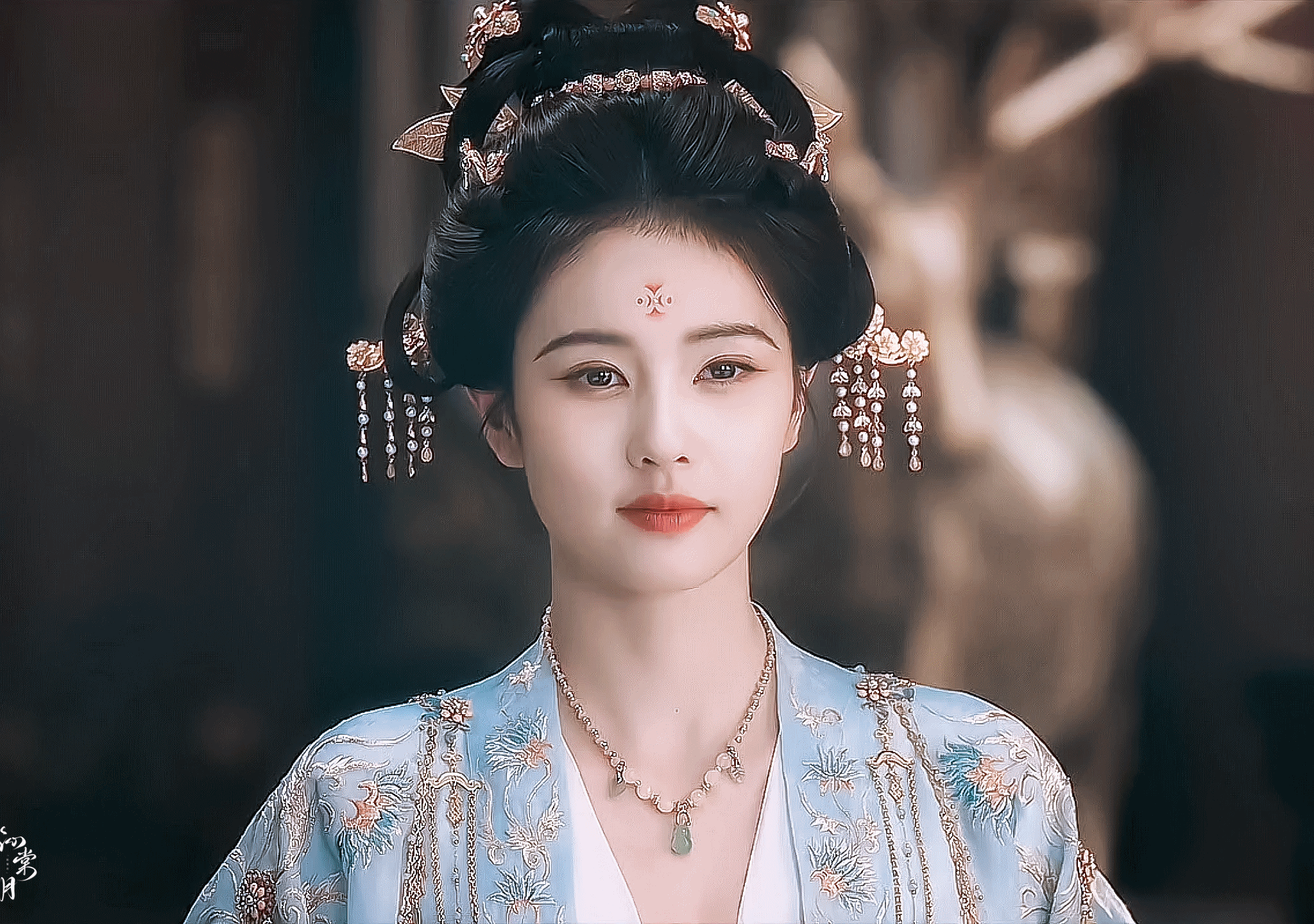 白鹿郡主微笑着☄️💧✨唐宫奇案＼X李佩仪白鹿李佩仪
