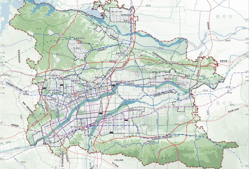 S2线洛阳段若沿此布局，建设进程有望提速！S2线洛阳段若按规划调整至伊滨片区布