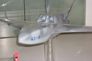 现在大家认为的无侦九，是那一扇飞行的大门，那这一架WZ-9模型，是什么东西呢？这