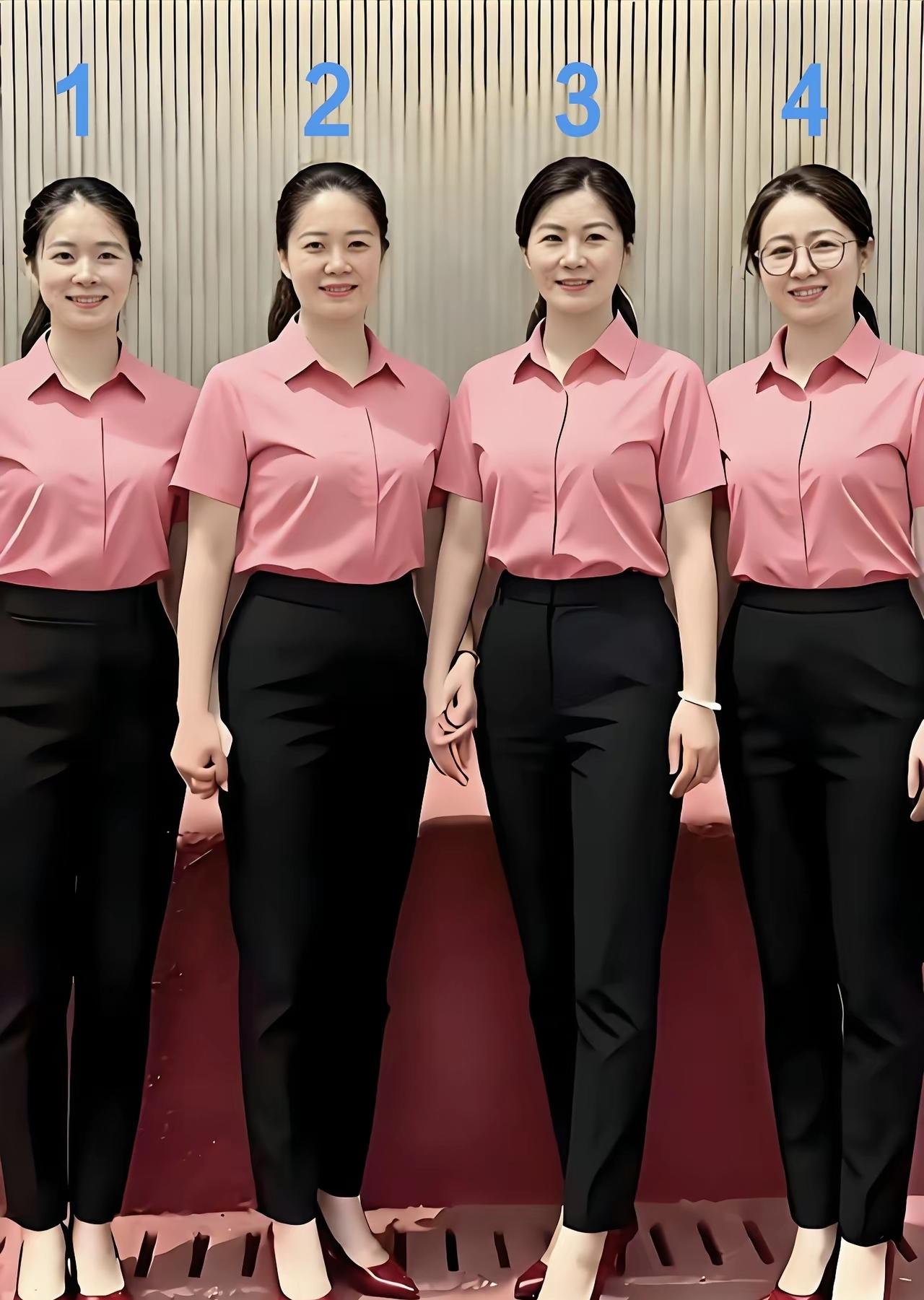四位美女，彩礼都是15万5，换作是你会选哪一位？