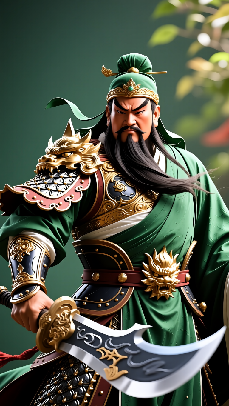 关羽（约160—220年），字云长，东汉末年名将，蜀汉的开国功臣之一，后世常被尊为“武圣”。他出身于