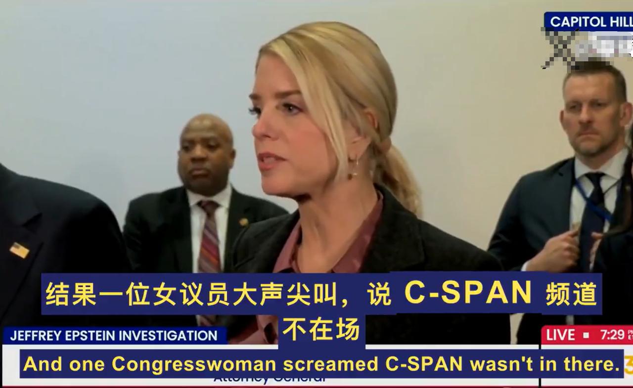 民主党人为了爱泼斯坦案嚷嚷了几个月，进了闭门听证会，发现没有摄像机？当场破防。