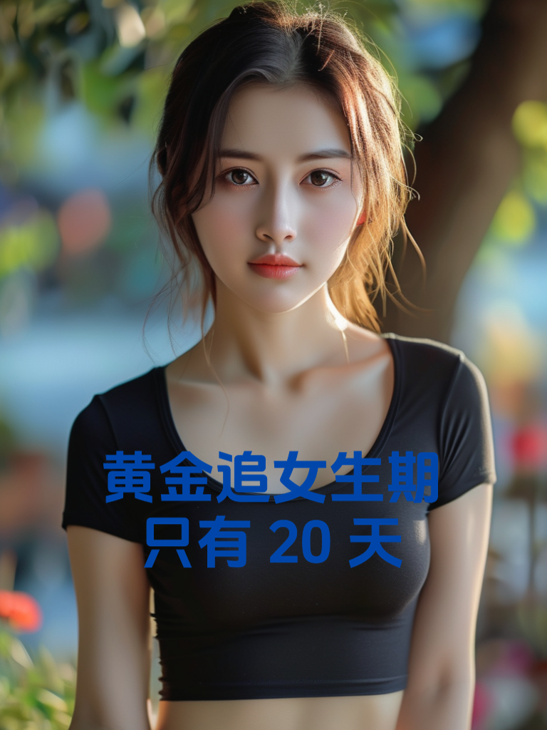 黄金追女生期，只有20天