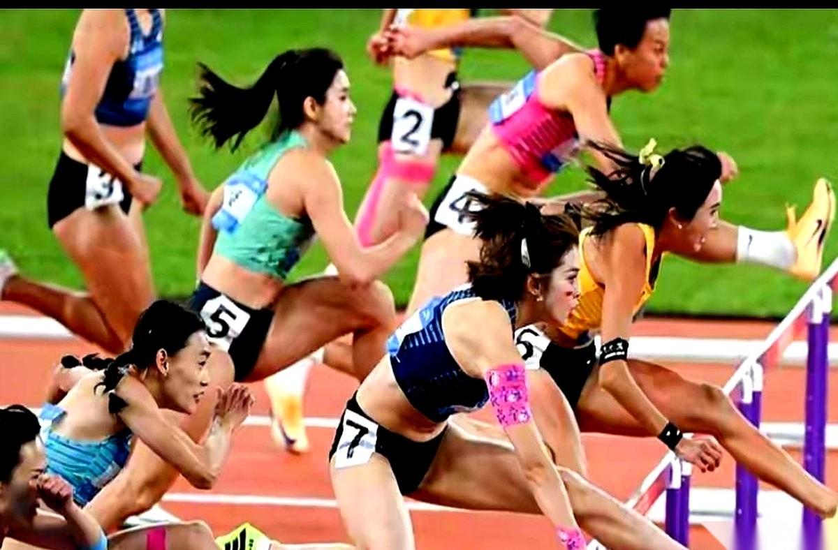 9月27日，名古屋女子100米栏决赛，吴艳妮和林雨薇要直接面对日本选手的“主场围
