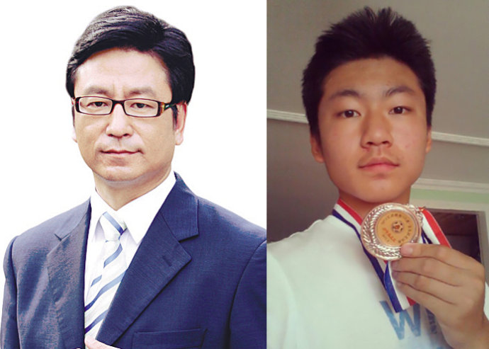 白岩松的儿子中考时，白岩松就对他说:“你要是考上北京最好的高中，我就跟你急；你要