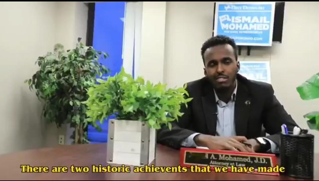 🇸🇴🇺🇸众议员伊斯梅尔·穆罕默德：“索马里是我们的国家——我们的目标是