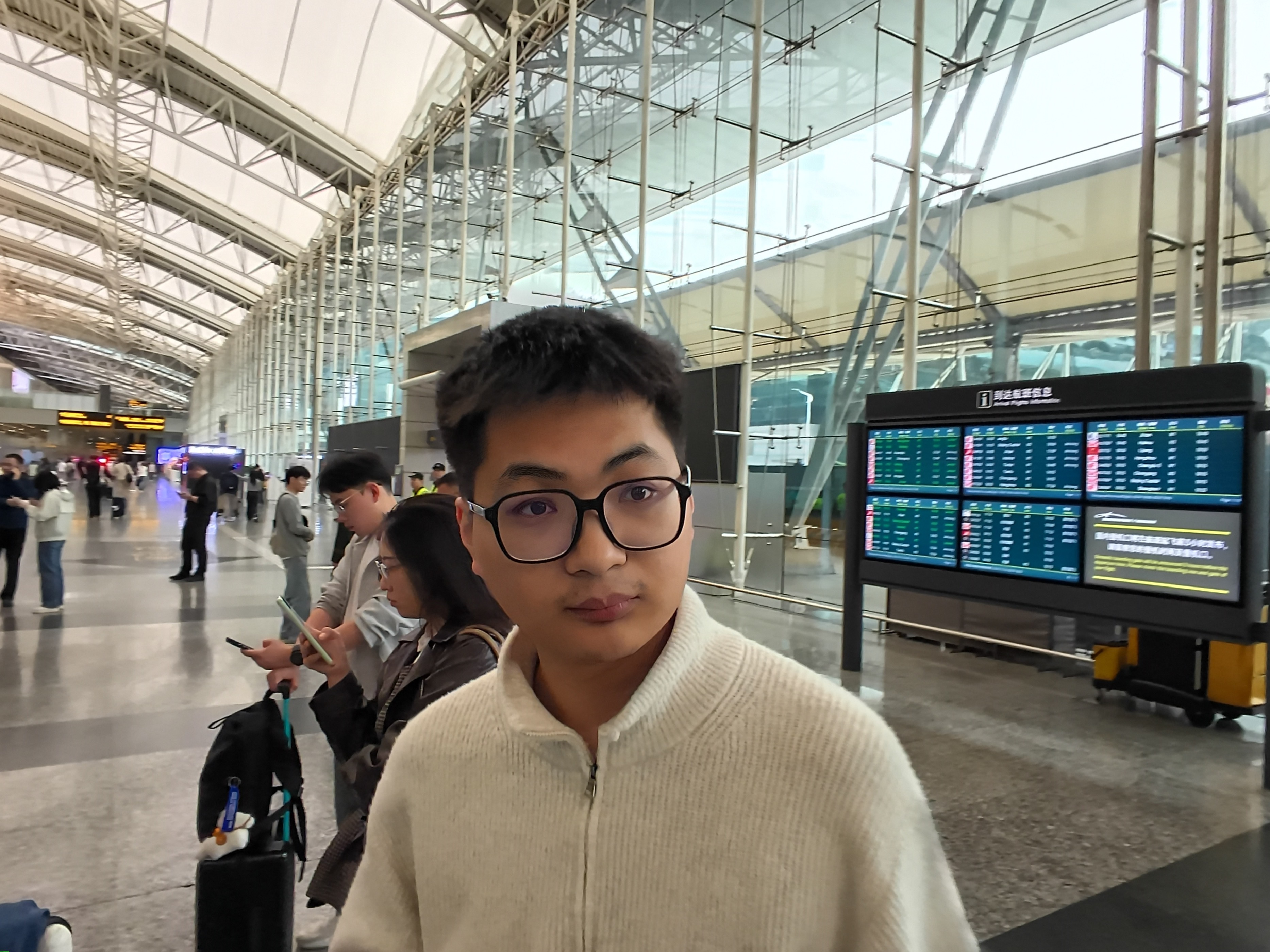 由理想眼镜Livis捕捉的《蒙娜丽“菜”的微笑》。