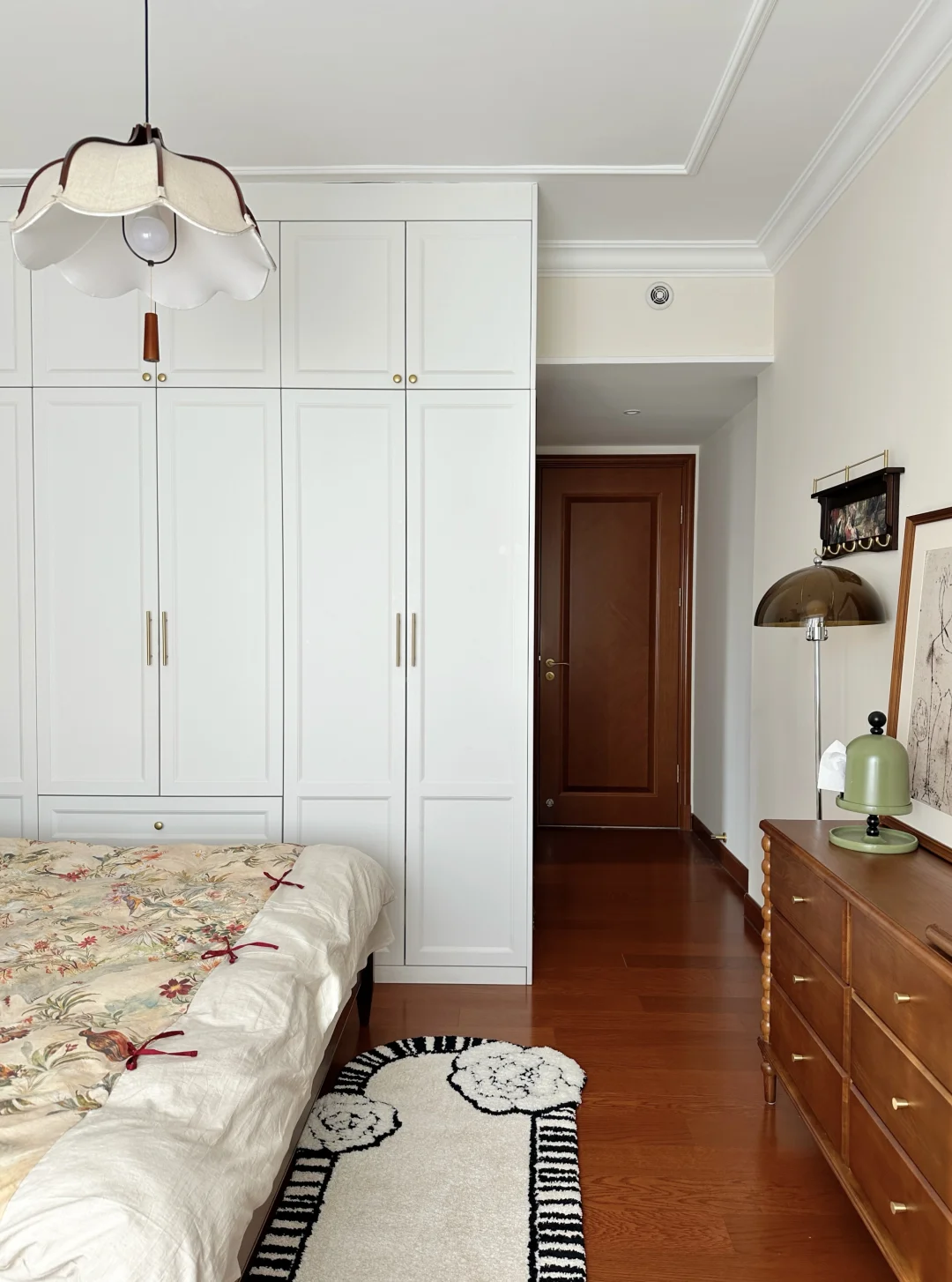 恒大不拆不砸，软装布置的卧室太好看了💐