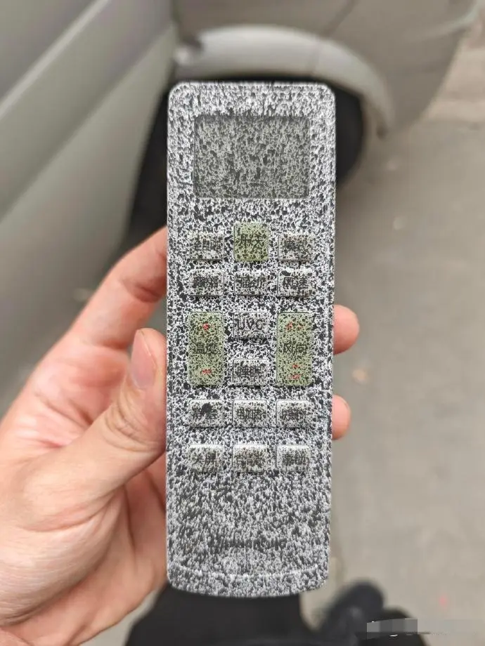 喷漆师傅顺手给我遥控板装修了