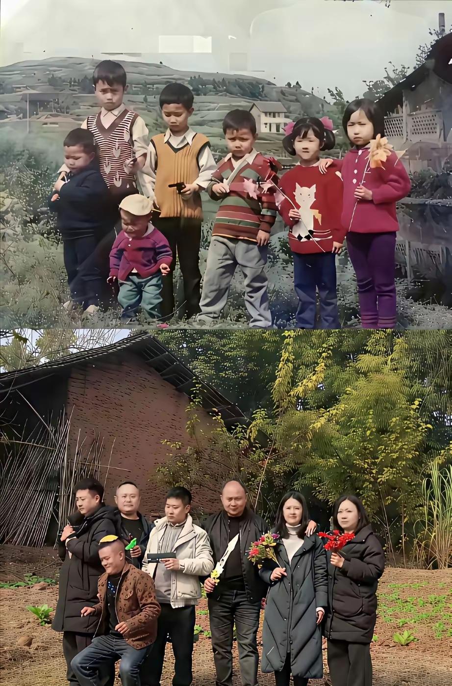 30年后再相聚，站C位的变化最大[捂脸哭][捂脸哭]