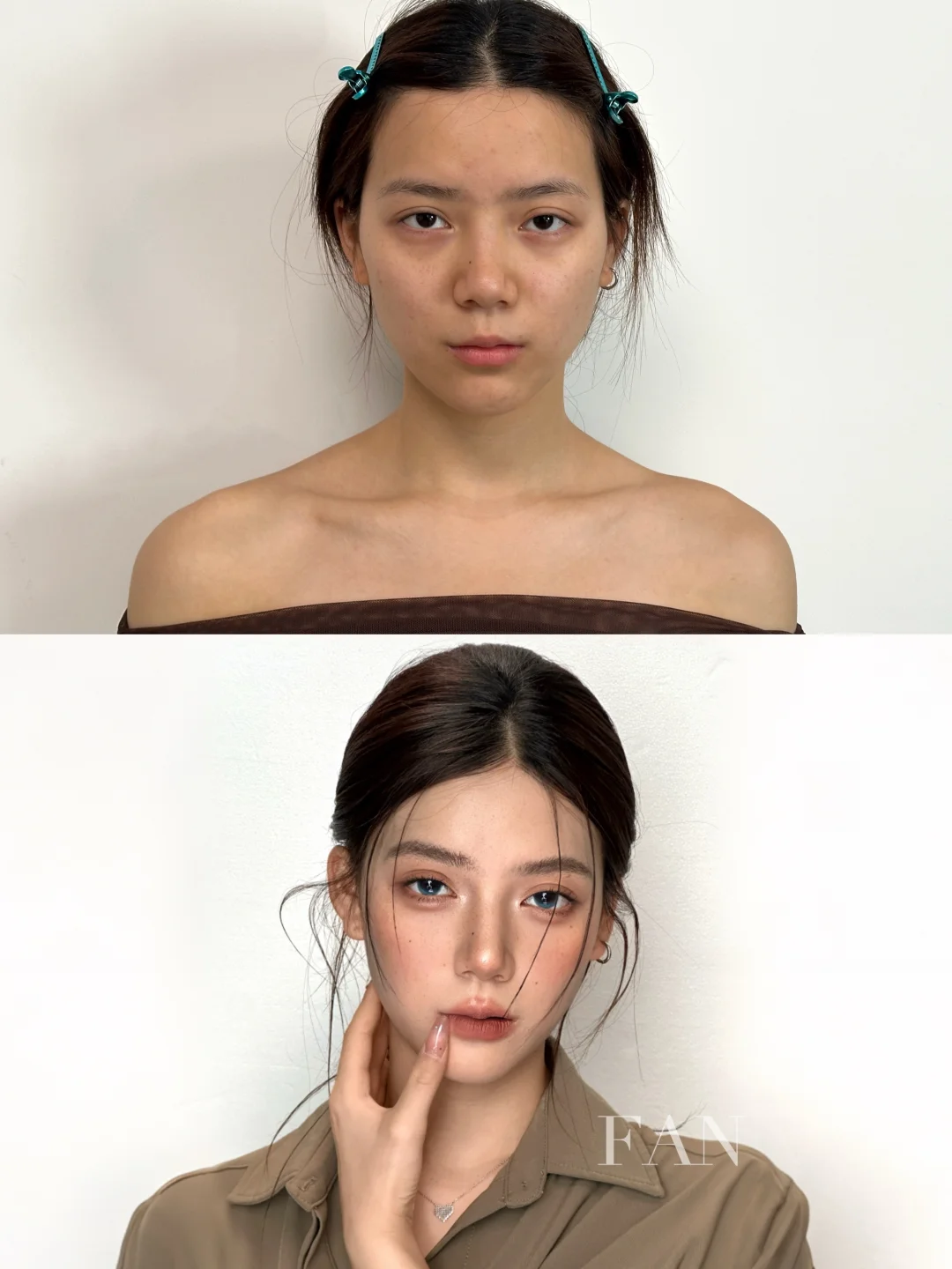 ins木质调｜清冷原生感妆