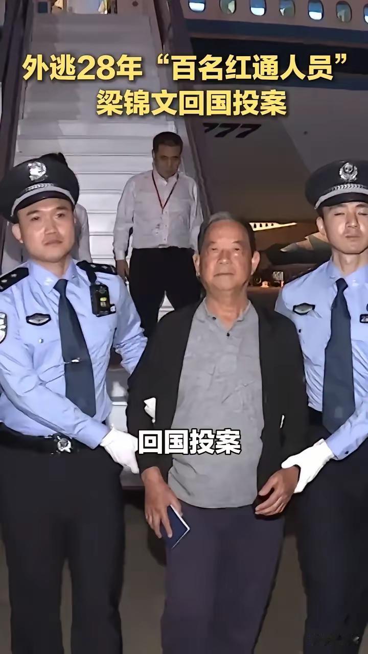 42岁时出逃去了国外，如今回国投案自首，下了飞机出现在大众视野时，已经是71岁的