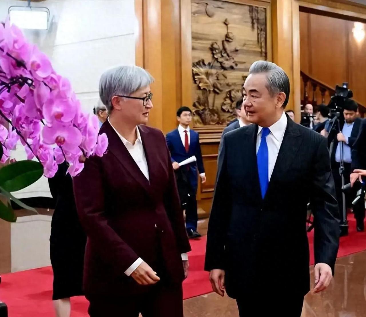 台外事部门又跳脚了。台媒今（5月1日）晚报道，澳大利亚外长黄英贤4月29日出席