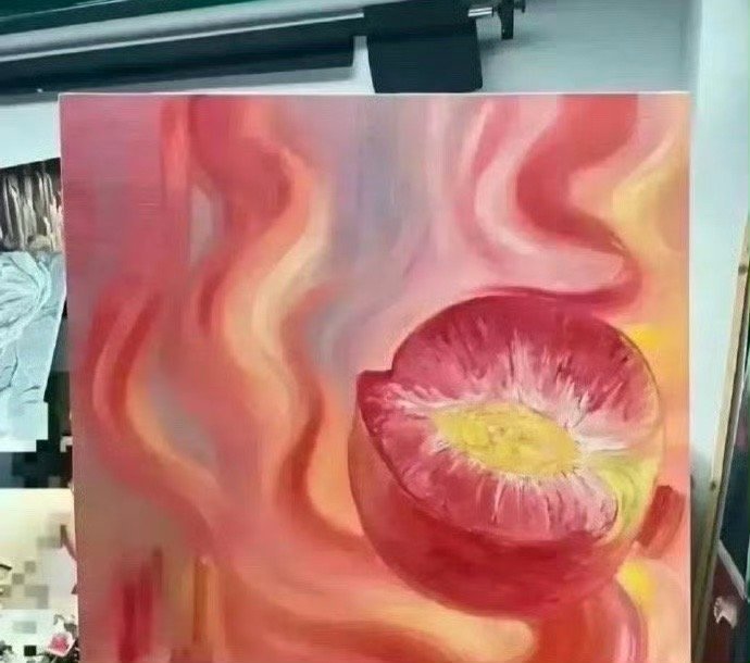 第一幅是王诗龄画的，第二幅是黄多多画的，哪幅艺术价值更高？​​​
