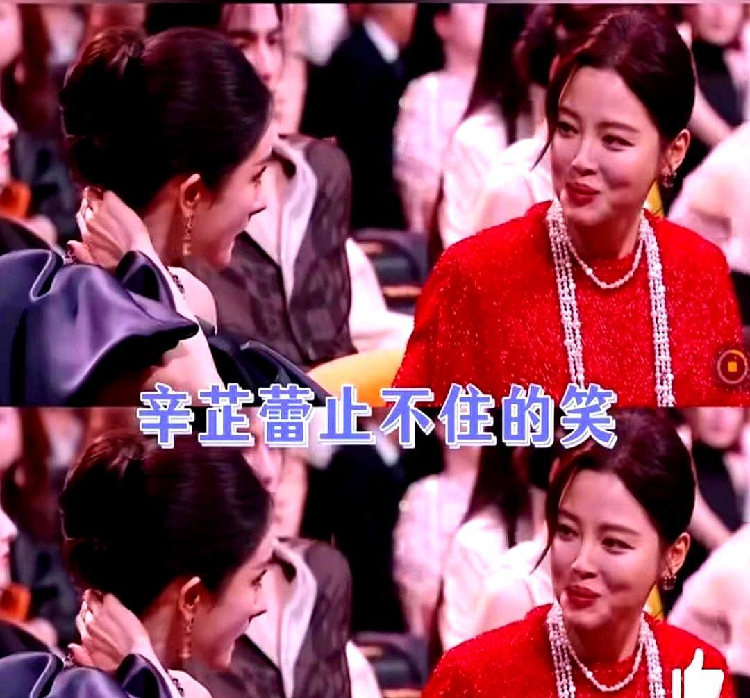 刚拿了威尼斯影后，回国C位沙发却被人当场搬走。本来是她坐中间，杨幂肖战左右